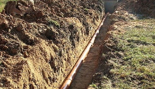 Копка траншей для водопровода в Липецке: цена за метр от 940 руб.